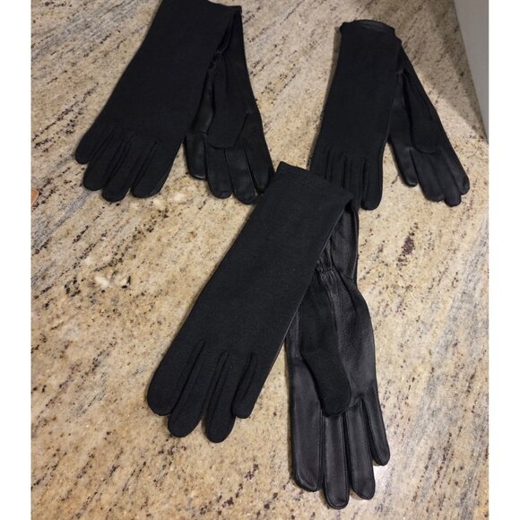 New 3 pair Nomex Summer Flight Gloves XS 7 Flyer's Fire Resistant Mil-Spec Black - Picture 6 of 9